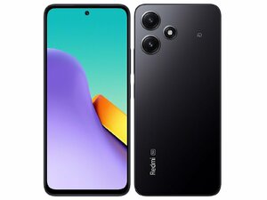 SIMフリー☆au ○判定 Redmi 12 5G XIG03 ミッドナイトブラック 新品未使用品☆