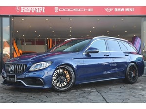 【諸費用コミ】:岐阜県大垣市 おすすめ 2019年 メルセデスAMG Cクラスワゴン C63 S 後期 カーボンPKG サンルーフ