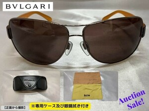 【中古】BVLOARI ブルガリ サングラス 501 13873 66□13 125 ケース付属