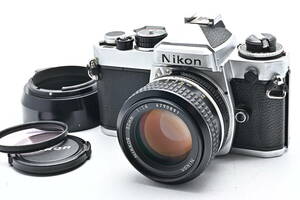 1A-738 Nikon ニコン FE Ai NIKKOR 50mm f/1.4 一眼レフフィルムカメラ マニュアルフォーカス