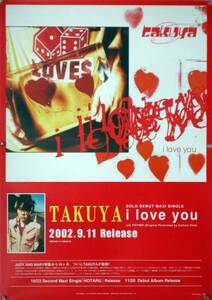 TAKUYA ROBOTS JUDY AND MARY B2ポスター (2G14012)
