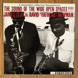 【極美盤/OJC】The Sound Of The Wide Open Spaces/James Clay&David "Fathead"Newman(Fantasy OJC-257)