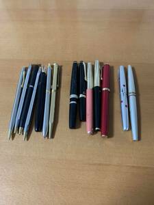 PARKER, PILOT 14K, Platinum 18K, Cross, Pilot 14本