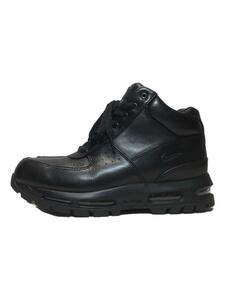 NIKE ACG◆AIR MAX GOADOME/WATERPROOF LEATHER/26cm/BLK/レザー/865031-009