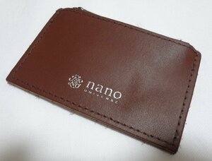 ■ナノユニバース 小銭入れ コインケース 茶 財布 nano universe■