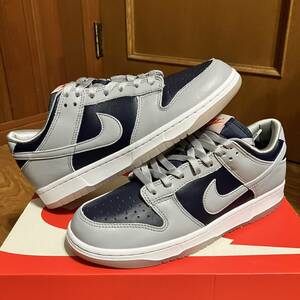 1円～W27.5cm NIKE WMNS DUNK LOW COLLEGE NAVY DD1768-400 ナイキ ウィメンズ ダンク ロー カレッジネイビー MENS27相当 