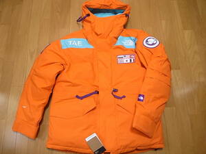 【送料無料 即決】海外限定 THE NORTH FACE TAE TRANS ANTARCTICA EXPEDITION PARKA RED ORANGE L 復刻 新品ダウンジャケット オレンジ限定