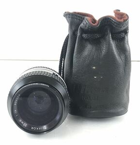 【SR290】Nikon ニコン カメラレンズ NIKKOR 35㎜ 1:1.4 403773 レンズ LENS 大口径レンズ 一眼レフ カメラ camera ソフトケース付き