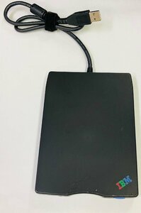 YS0110★中古動作品★IBM USBフロッピーディスクドライブ FD-05PUB ブラック　FDDドライブ
