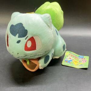 【美品】ポケモン 小物付ぬいぐるみ フシギダネ ポケットモンスター アドバンスジェネレーション バンプレスト 当時物 レトロ タグ付 希少