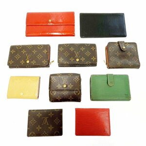 【1円スタート】【まとめ売り】LOUIS VUITTON ルイ・ヴィトン モノグラム エピ ヴェルニ カードケース 財布 ジャンク 10点セット 262620