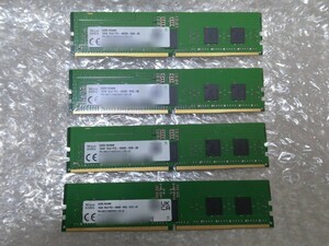 64GB SKhynix PC5-4800B ECC RDIMM 16GB 4枚セット DDR5 Registered メモリ サーバー ワークステーション 美品 動作確認済み