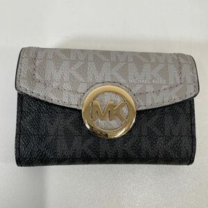 Z◎ MICHAEL KORS マイケルコース MKロゴ KEY CASE キーケース 細かなキズ汚れ有り