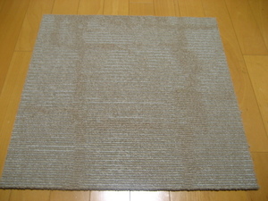 日本製タイルカーペット（１７枚）厚み７mm＜４３５３＞・１枚１９０円～