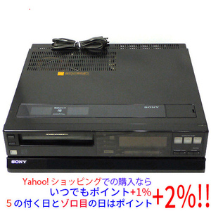 【中古】SONY ベータビデオデッキ SL-EX7 [管理:1150000151]