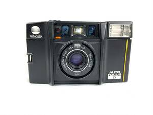 S5078*　MINOLTA　ミノルタ　AF-S　QUARTZ　AUTO FOCUS　D　35mm　1：2.8　コンパクトフィルムカメラ
