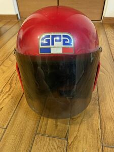 GPA ヘルメット　ジェット　グラフィック　デカール　当時物　ヴィンテージ　59 Arai SHOEI SNELL シールド　スモーク　族車
