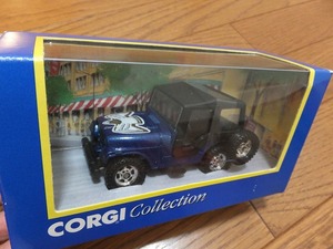 レア！コーギーコレクション CORGI Collection JEEP GOLDEN EAGLE CJ7 ジープゴールデンイーグル 縮尺不明 