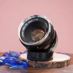【良品】  Canon FD 50mm f1.8 S.C 人気の単焦点