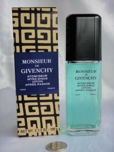 GIVENCHY ジバンシー★ムッシュドジバンシー AFTER SHAVE アフターシェーブ 100g,箱付