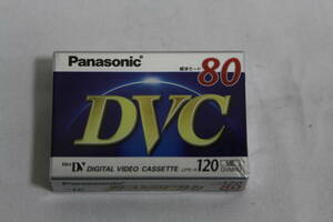 panasonic MiniDV デジタルビデオカセット　標準で８０