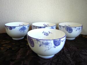 Wedgwood　ウェッジウッド　ブループラム　ジャパニーズティー　カップ×4　お茶　湯呑