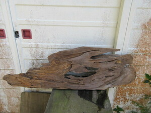 鹿児島　　屋久杉原木　　　未加工板　　　自然乾燥　約２５年