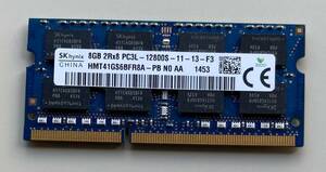 Skhynix DDR3L 2Rx8 PC3-12800S 8GB