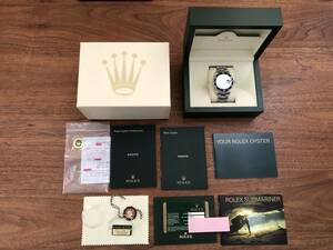 【極美品完品 国内正規品】 ROLEX ロレックス サブマリーナ品番16610 Z番 2008年製造 ルーレット文字盤