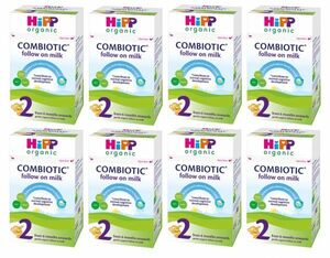 [800g 8個セット] HIPP(ヒップ)organic COMBIOTIC 有機原料使用 オーガニック粉ミルク【6から12ヶ月】