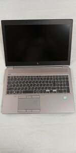 HP ZBook 15 G6 Mobile Workstation パフォーマンスモデル i7 9850H RAM32GB SSD 512GB NVIDIA Quadro T2000 モバイルワークステーション