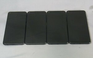 B39507 O-04386 Softbank Xiaomi Redmi Note 9T 64GB A001XM 4台セット ジャンク