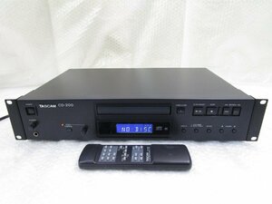 ★TASCAM タスカム 業務用CDプレーヤー CD-200 2018年製 リモコン付き オーディオ機器 w41713