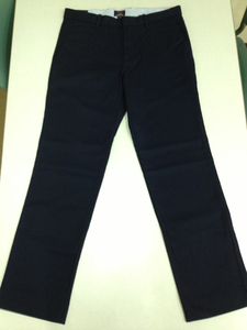 ●GAP●TAILOREDチノパン●紺●新品●ストレート●W71X股下76●01