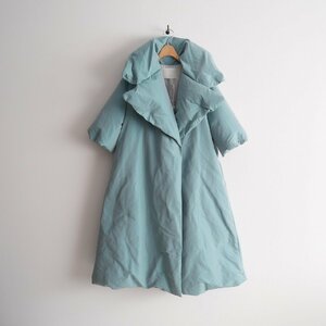 2022 / 未使用 / MYLAN マイラン / A Line Down Coat | Sea Blue ダウンコート / MY22AW-C0003 / 2309-0853