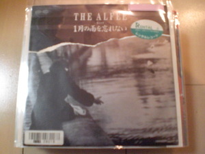 即決 EP レコード THE ALFEE アルフィー/1月の雨を忘れない レンタル落ち　EP8枚まで送料ゆうメール140円