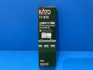 4C024Ｈ　Nゲージ　カトー　品番11-213　LED室内灯クリア　電球色　※新品