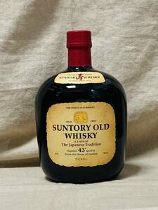 古酒 SUNTORY OLD WHISKY 43% 700ml 未開栓