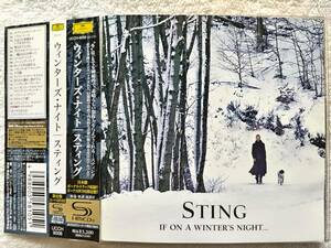 新品同様 / DVD付, SHM-CD / 国内盤帯付 / Sting / If On A Winter