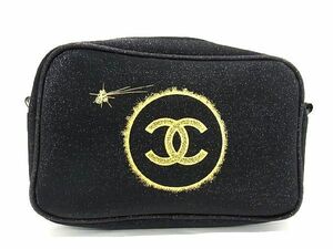 ■新品■未使用■ CHANEL シャネル ココマーク ナイロン ポーチ メイクポーチ マルチケース 小物入れ レディース ブラック系 AV3596