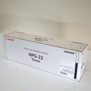 未使用品 キャノン Cannon NPG-22 ブラック トナーカートリッジ 純正 トナー インク オフィス プリンタ用サプライ BR975-1 中古