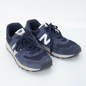 ジュンヤワタナベマンコムデギャルソン×ニューバランスNew Balance 574 スニーカー ネイビー25