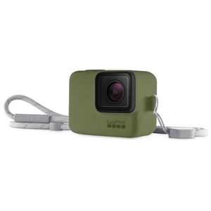 【在庫処分超特価】【新品】GoPro（ゴープロ） スリーブ + ランヤード☆ACSST-008☆タートルグリーン　TURTLE GREEN