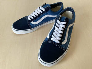 27cm バンズ 紺/白 オールドスクール VANS OLD SKOOL NAVY US9/27cm VN000D3HNVY