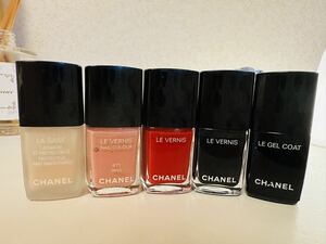 希少美品Chanel ネイル 限定カラー シャネル 5本セットコスメ ネイルエナメル CHANEL