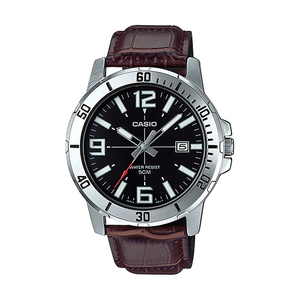【新品・箱なし】カシオ CASIO 腕時計 MTP-VD01L-1B メンズ スタンダード STANDARD クォーツ ブラウン