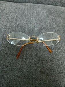 Cartier カルティエ メガネ 眼鏡 アイウェア ゴールド フレーム サングラス ヴィンテージ Vintage ブランド 1円〜