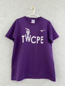 美品 東京女子体育大学 Tシャツ サイズM MIZUNO TWCPE 東女体 ミズノ 紫