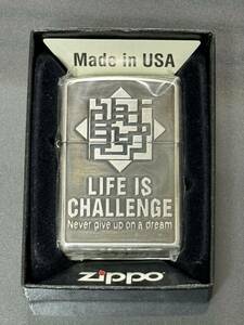 zippo HOTEI LIFE IS CHALLENGE 限定品 布袋寅泰 ギタリズム 柄 2012年製 NIPPON BUDOKAN 日本武道館 4面加工 シリアルナンバー NO.0299