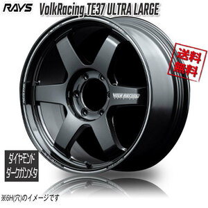 RAYS VolkRacing TE37 ULTRA LARGE F1 MM DiamondDarkGunmetal 20インチ 5H150 9.5J+55 4本 4本購入で送料無料